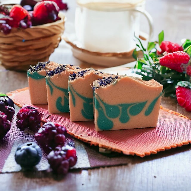 Beautifully Scented Goat Milk Soap